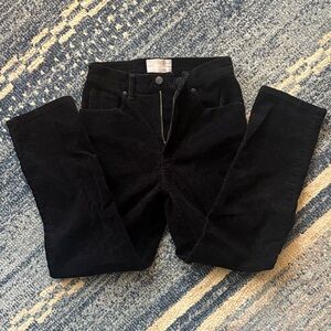 Everlane Black Corduroy Pants